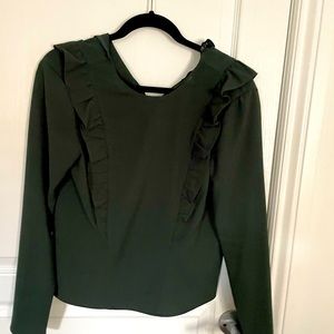 Forest green top